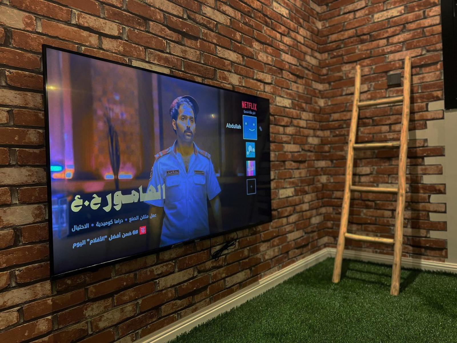 فاخرة بأسلوب فندقي و جلسة ريفية بدخول ذاتي Riyadh